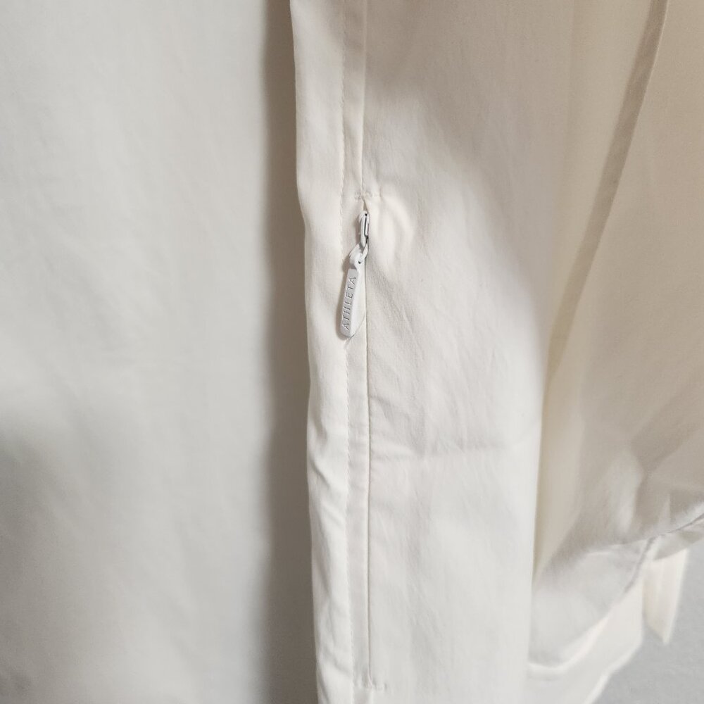 Athleta | White Button Down Oversized Relaxed Pop… - image 9